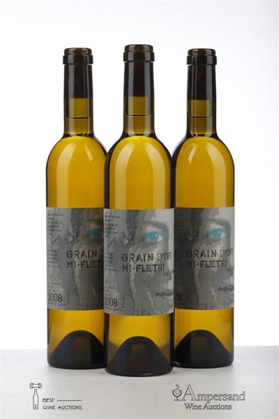 GRAIN D'OR MI-FLETRI ERMITAGE 2008 - Marie Therese Chappaz - 3 x 0,50 Ltr