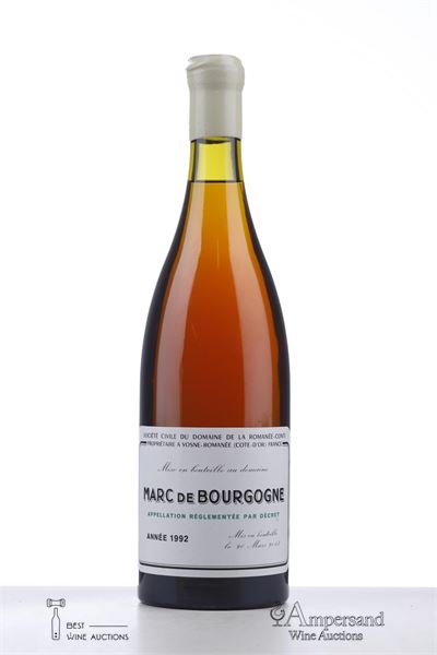 MARC DE BOURGOGNE 1992 - Domaine de la Romanee Conti - 1 Bottle
