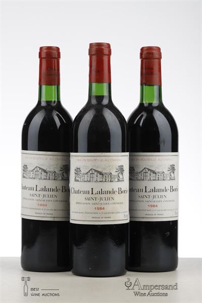 LALANDE BORIE 1984 - Mc - 3 Bottles
