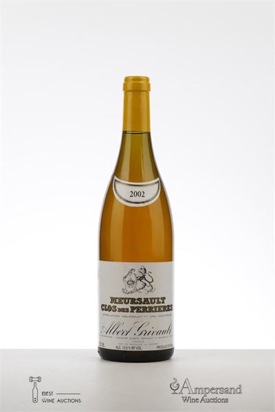 MEURSAULT CLOS DES PERRIERES 2002 - Albert Grivault - 1 Bottle