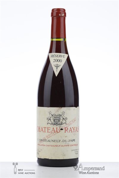 CHATEAUNEUF DU PAPE RAYAS 2000 - Reynaud - 1 Bottle