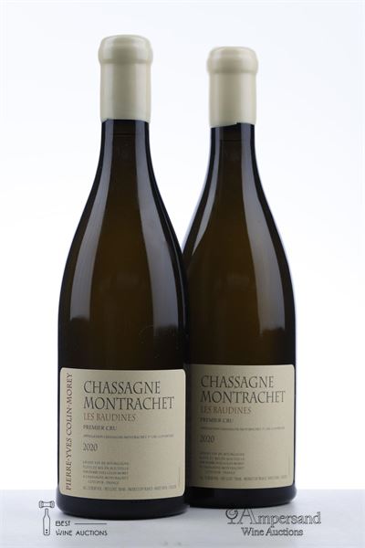 CHASSAGNE MONTRACHET BLANC LES BAUDINES 2020 - Pierre Yves Colin Morey - 2 Bottles
