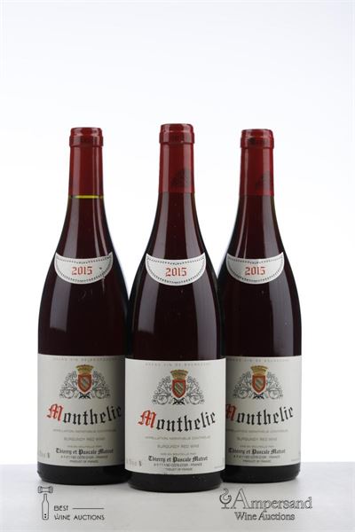 MONTHELIE 2015 - Thierry et Pascale Matrot - 3 Bottles