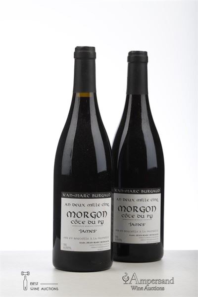MORGON COTE DE PY JAMES 2005 - Jean Marc Burgaud - 2 Bottles