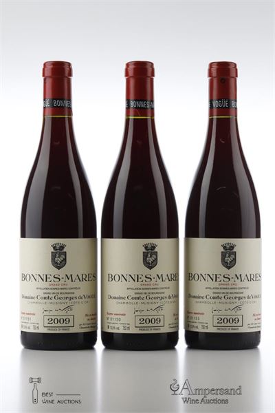BONNES MARES 2009 - Comte de Vogue - 3 Bottles