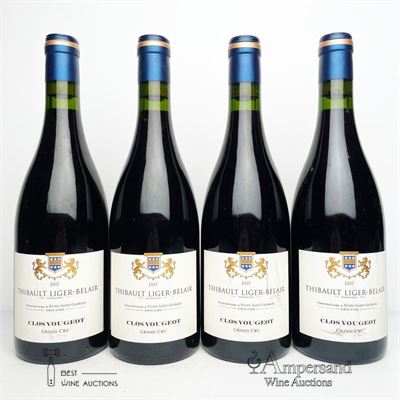 CLOS VOUGEOT 2017 - Thibault Liger Belair - 4 Bottles