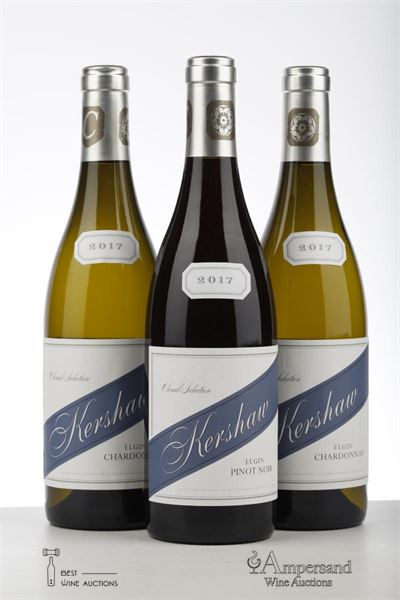 CLONAL SELECTION 2 * CHARDONNAY 2017 + 1 * PINOT NOIR - Kershaw - 3 Bottles