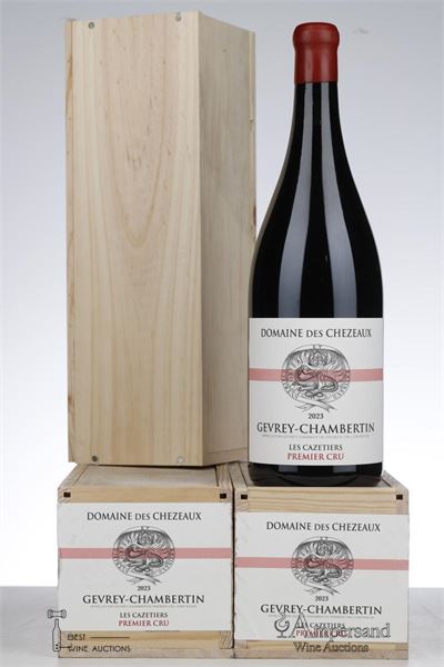 GEVREY CHAMBERTIN LES CAZETIERS 2023 - Domaine des Chezeaux - 3 Magnums - Owc 1