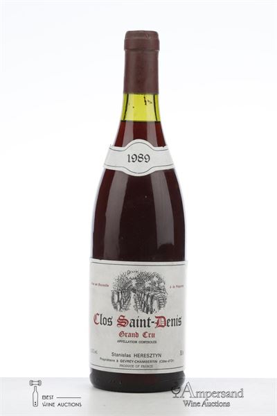 CLOS ST DENIS 1989 - Stanislas Heresztyn - 1 Bottle