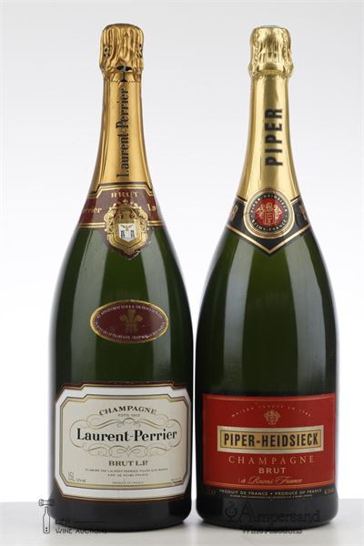 MIXED LOT CHAMPAGNES - Various - 2 Magnums