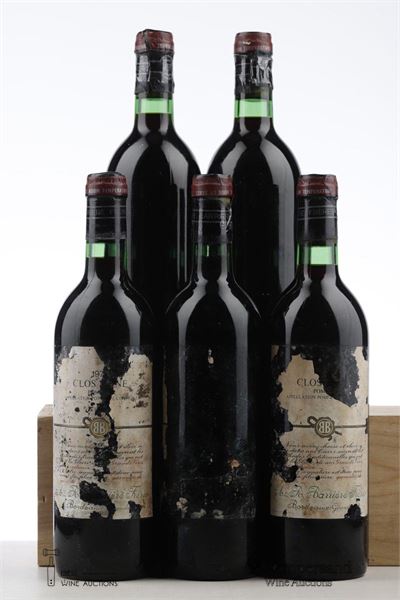 CLOS RENE 1975 - Barriere - 5 Bottles