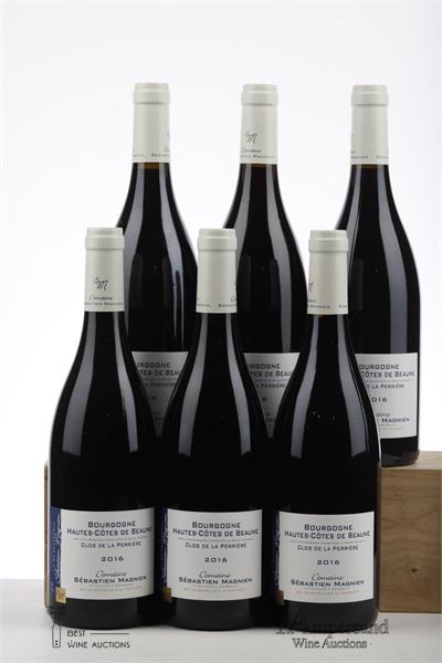 BOURGOGNE HAUTES COTES DE BEAUNE CLOS DE LA PERRIERE 2016 - Sebastien Magnien - 6 Bottles
