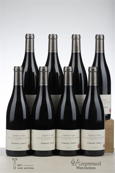 GIVRY CLOS DU CELLIER AUX MOINES 2014 - Joblot - 8 Bottles