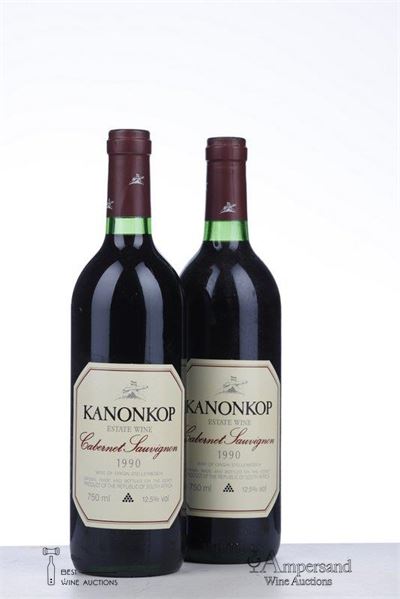 KANONKOP CABERNET SAUVIGNON 1990 - Kanonkop - 2 Bottles