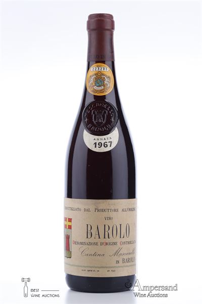 BAROLO 1967 - Cantina Mascarello  - 1 Bottle