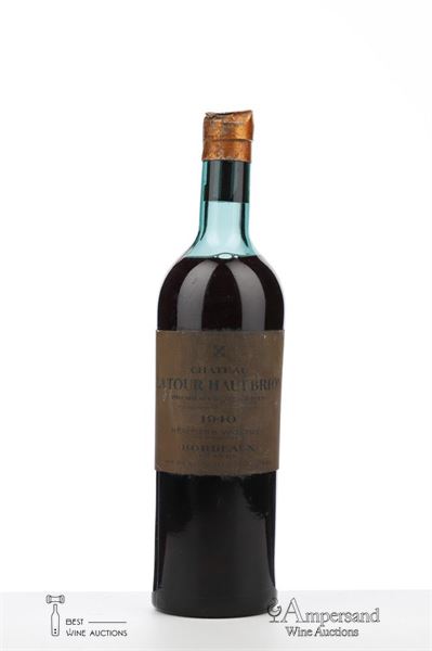 LA TOUR HAUT BRION 1940 - Mc - 1 Bottle