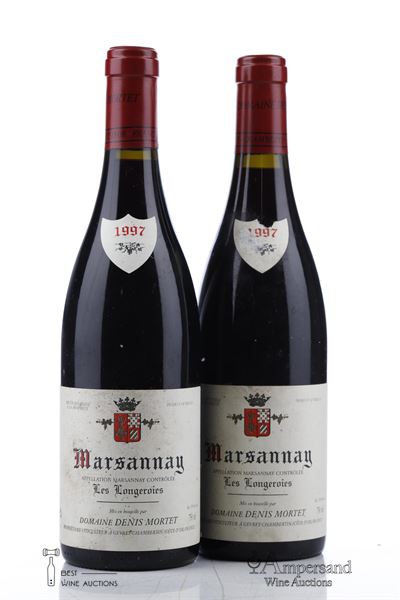 MARSANNAY LES LONGEROIES 1997 - Denis Mortet - 2 Bottles
