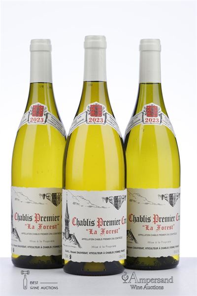 CHABLIS LA FOREST 2023 - Vincent Dauvissat - 3 Bottles