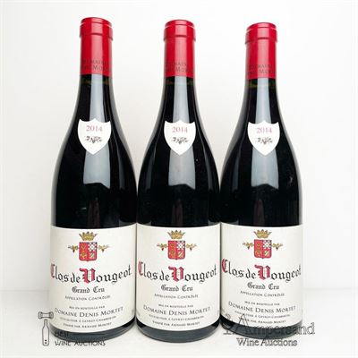 CLOS VOUGEOT 2014 - Denis Mortet - 3 Bottles