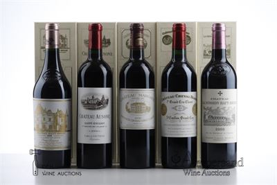 CAISSE DUCLOT 2000 - Petrus/Mouton Rothschild/Lafite Rothschild/Latour/Margaux/Haut Brion/Cheval Blanc/Ausone/Mission Haut Brion - 1 Bottle - Owc 9