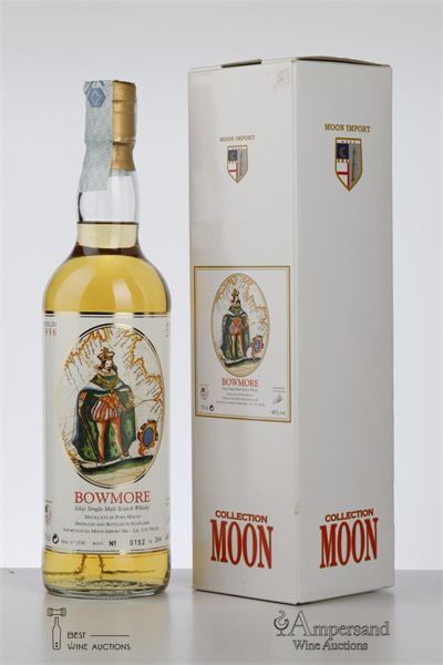 1996 BOWMORE - Moon Import - Bottled 2011 - Bottle 152/268 - Alc 46% - 1 Bottle - Oc 1
