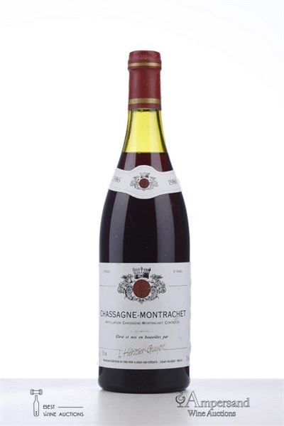 CHASSAGNE MONTRACHET 1986 - l'Heritier Guyot - 1 Bottle