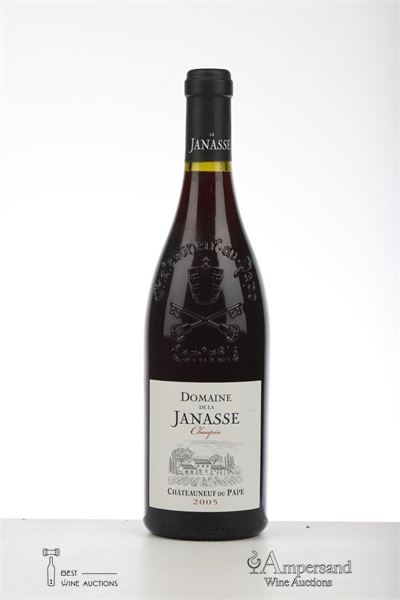 CHATEAUNEUF DU PAPE DOMAINE DE LA JANASSE CUVEE CHAUPIN 2005 - Aime Sabon - 1 Bottle