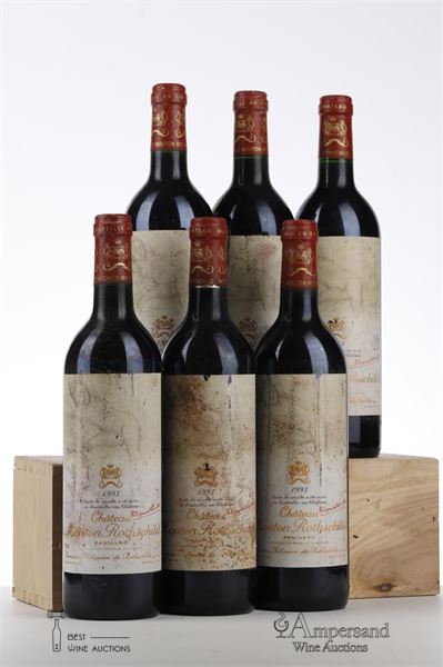 MOUTON ROTHSCHILD 1993 - Mc - 6 Bottles