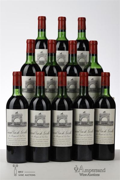 LEOVILLE LAS CASES 1970 - Mc - 12 Bottles - Owc 12