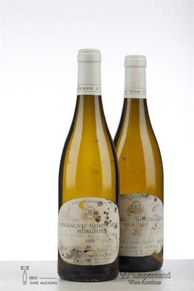 CHASSAGNE MONTRACHET BLANC MORGEOT 2010 - Henri Germain - 2 Bottles