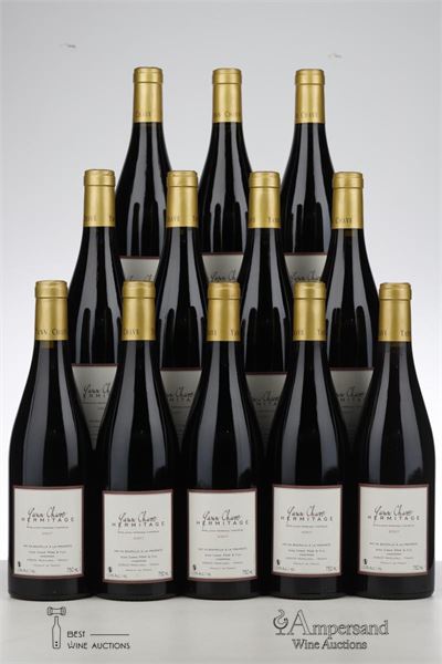 HERMITAGE ROUGE 2007 - Yann Chave - 12 Bottles