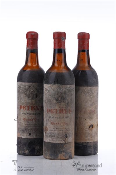 PETRUS 1953 - Loubat - Negociant - 3 Bottles