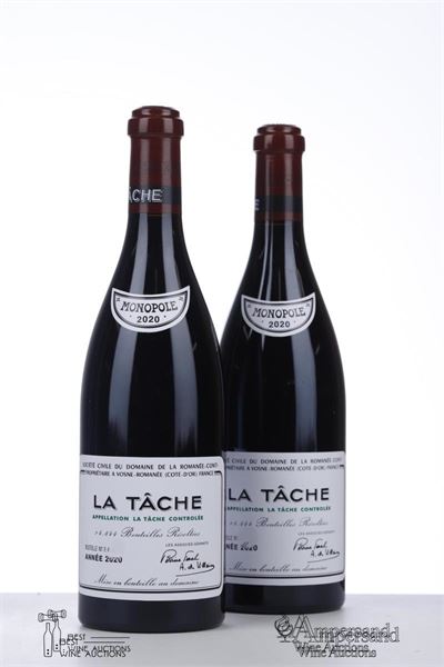 LA TACHE 2020 - Domaine de la Romanee Conti - 2 Bottles