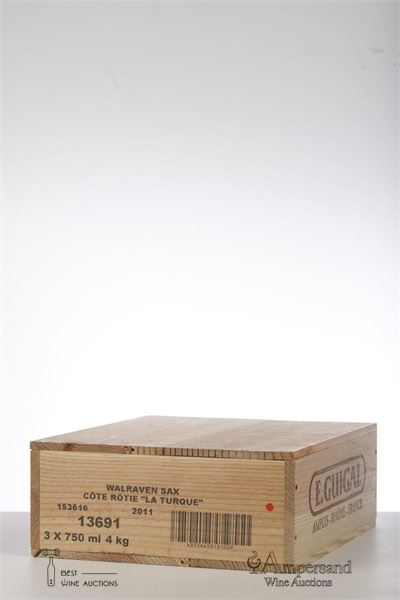 COTE ROTIE LA TURQUE 2011 - Guigal - 3 Bottles - Owc 3