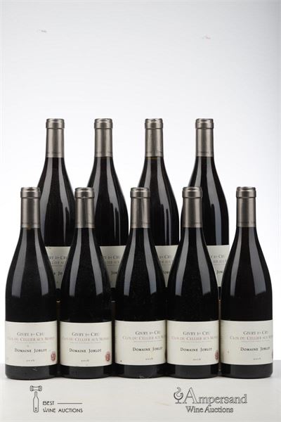 GIVRY ROUGE CLOS DU CELLIER AUX MOINES 2016 - Joblot - 9 Bottles