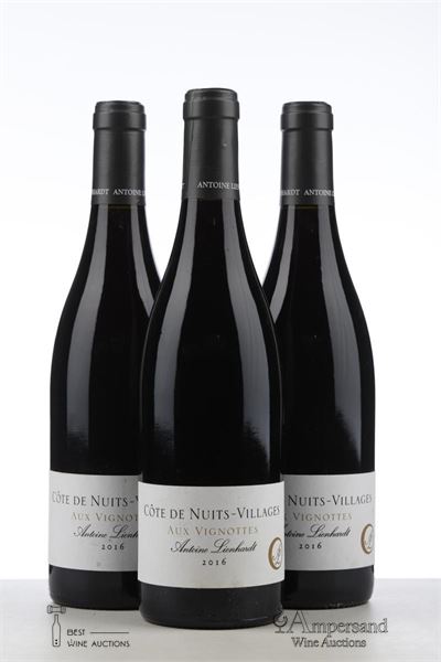 COTES DE NUITS VILLAGES AUX VIGNOTTES 2016 - Antoine Lienhardt - 3 Bottles