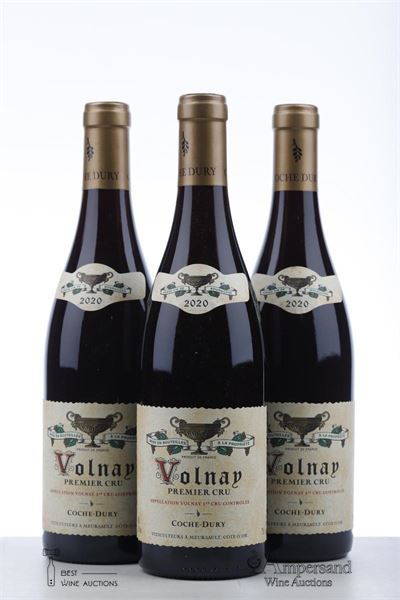 VOLNAY 1ER CRU 2020 - Coche Dury - 3 Bottles