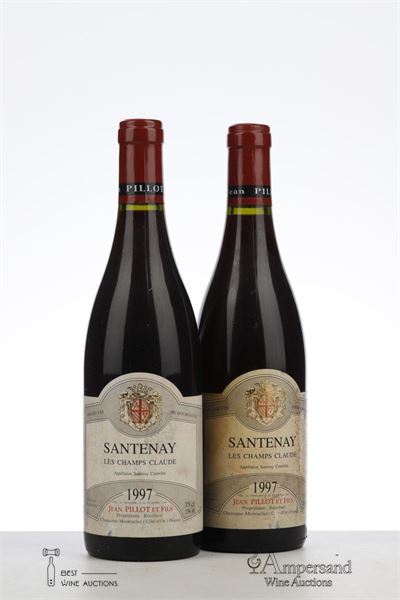 SANTENAY LES CHAMPS CLAUDE 1997 - Jean Pillot - 2 Bottles