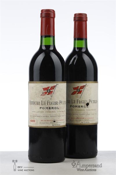 LA FLEUR PETRUS 1988 - Mc - 2 Bottles