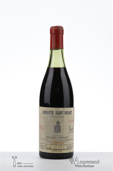 ROMANEE ST VIVANT 1976 - Grivelet - 1 Bottle