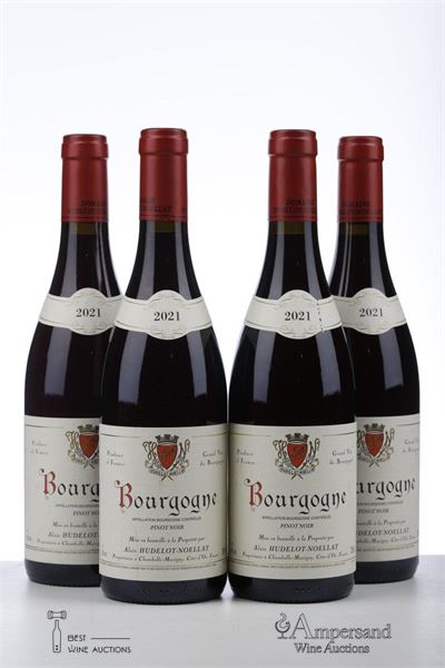 BOURGOGNE ROUGE 2021 - Alain Hudelot Noellat - 4 Bottles