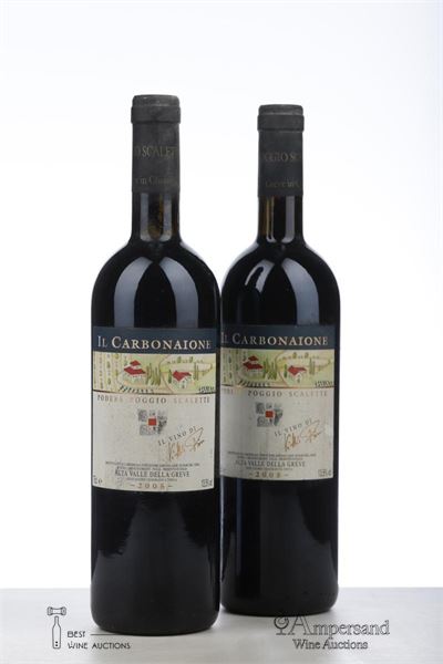 IL CARBONAIONE 2005 - Podere Poggio Scaletti - 2 Bottles