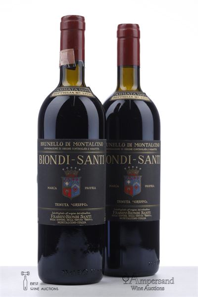 BRUNELLO DI MONTALCINO 1997 - Biondi Santi - 2 Bottles