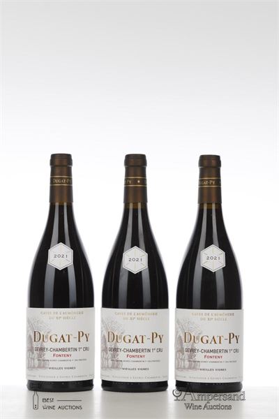 GEVREY CHAMBERTIN FONTENY 2021 - Dugat Py - 3 Bottles