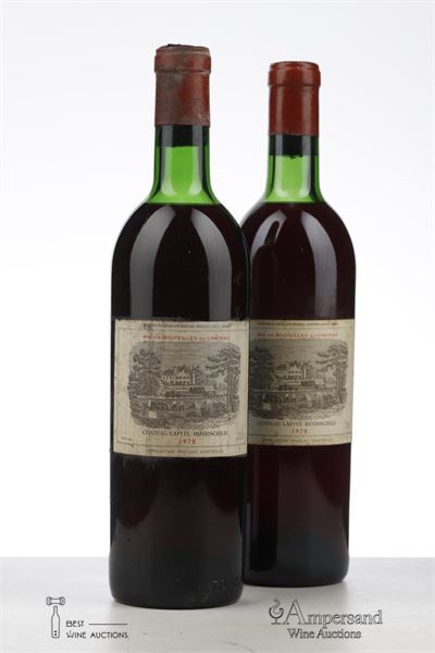 LAFITE ROTHSCHILD 1972 - Mc - 2 Bottles