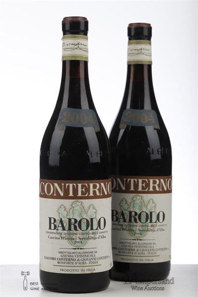 BAROLO FRANCIA 2004 - Giacomo Conterno - 2 Bottles