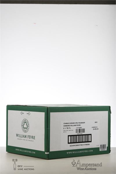 CHABLIS VAUDESIR 2021 - William Fevre - 6 Bottles - Oc 6