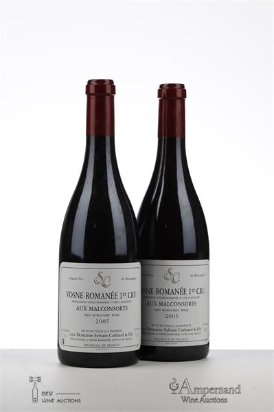 VOSNE ROMANEE AUX MALCONSORTS 2005 - Sylvain Cathiard - 2 Bottles