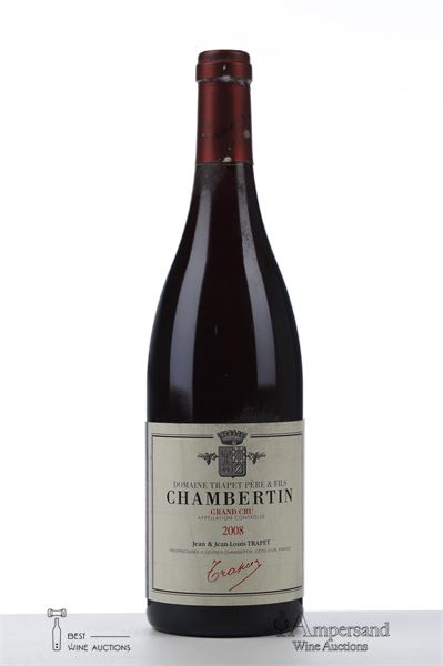 CHAMBERTIN 2008 - Jean et Jean Louis Trapet - 1 Bottle
