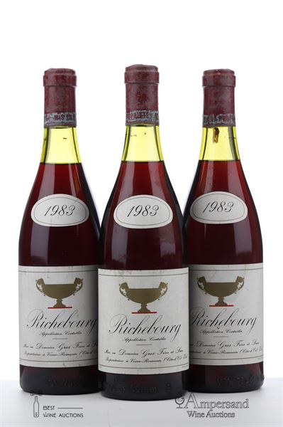 RICHEBOURG 1983 - Gros Frere et Soeur - 3 Bottles